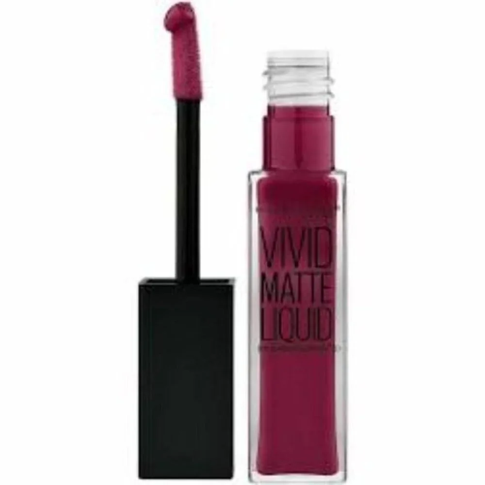 Maybelline Vivid Matte Gel Lip Gloss New York Lip Color Smoky Rose Make Up